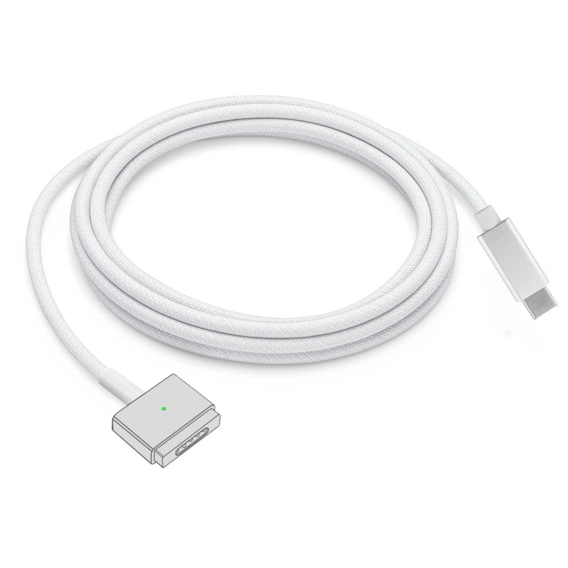 USB-C til MagSafe-kabel til MacBook Air/Pro 45W 60W 85W