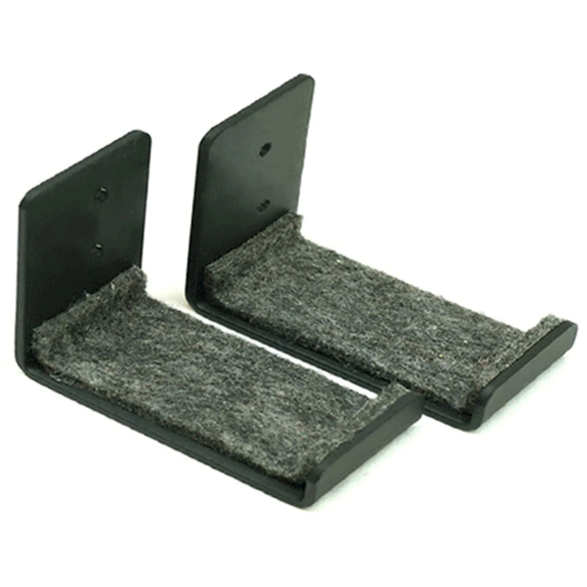 Pair of Padded Steel Snowboard Wall Brackets