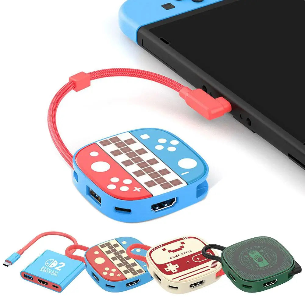 USB-C-Drei-in-eins-Dock mit HDMI, USB und PD