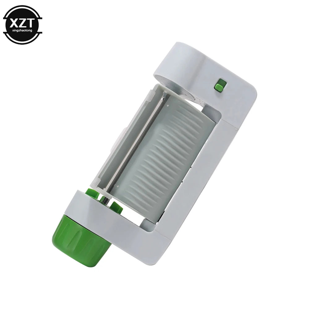 Manual Rotary Vegetable Slicer and Peeler, Stainless Blade