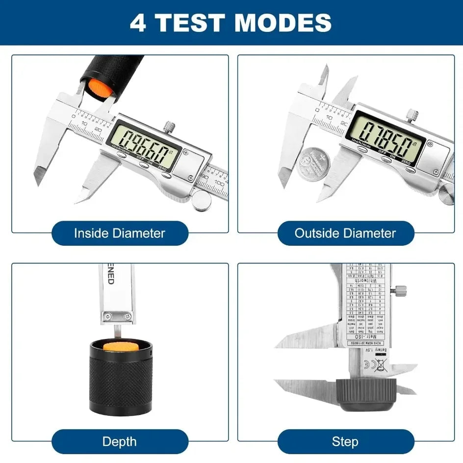 150 mm Stainless-Steel Digital Caliper