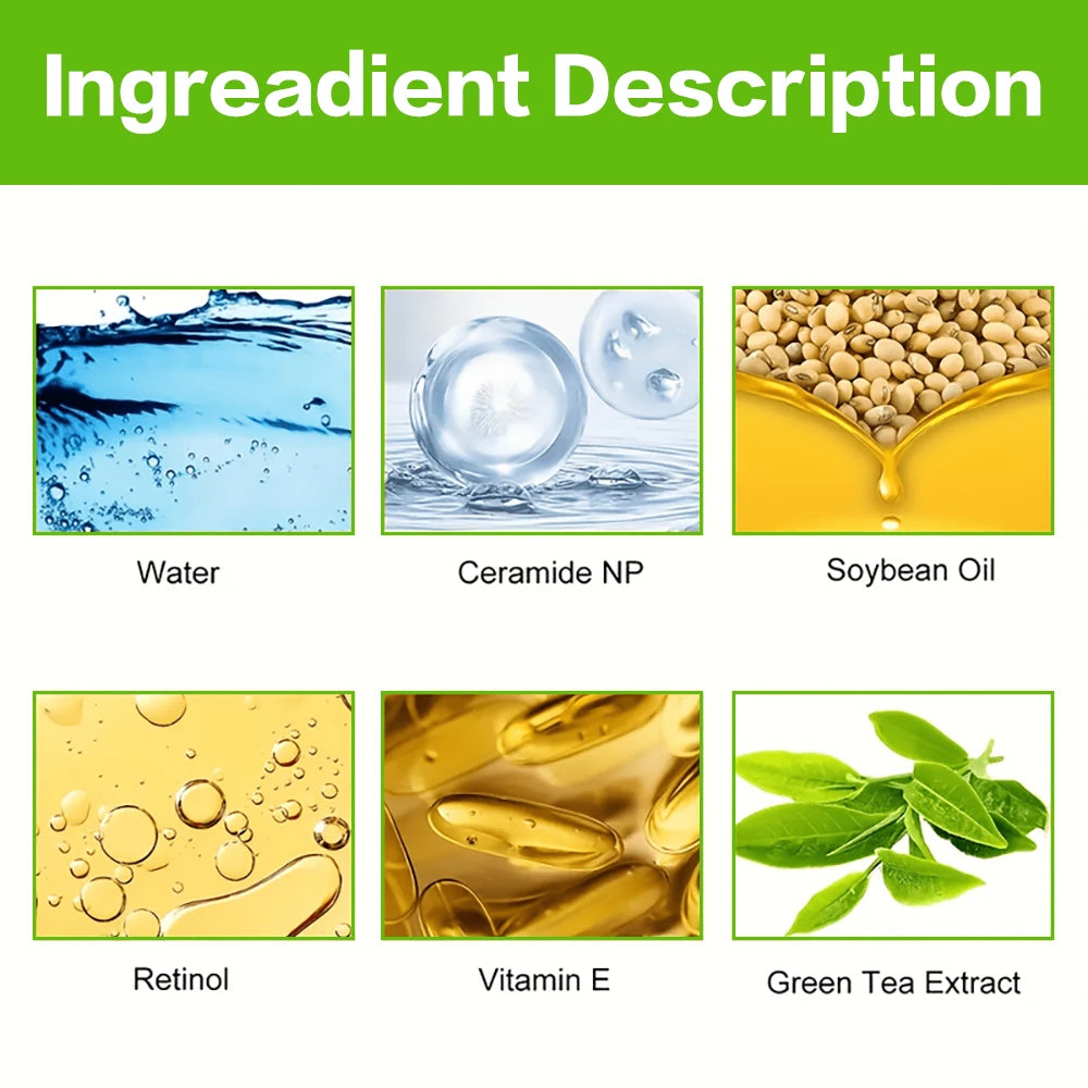 Retinol Aging Removes Wrinkles Serum Pore Shrinking Serum Whitening Moisturizing Serum Pigment Spots Remove Face Firming Oil 