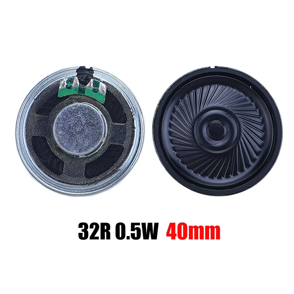 Mini Speaker Drivers, Impedance and Size Options, Pair