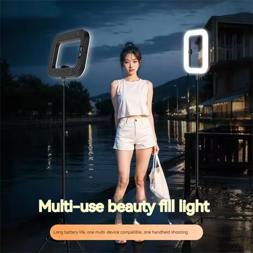 Rechargeable Video Fill Light - Tripod Options