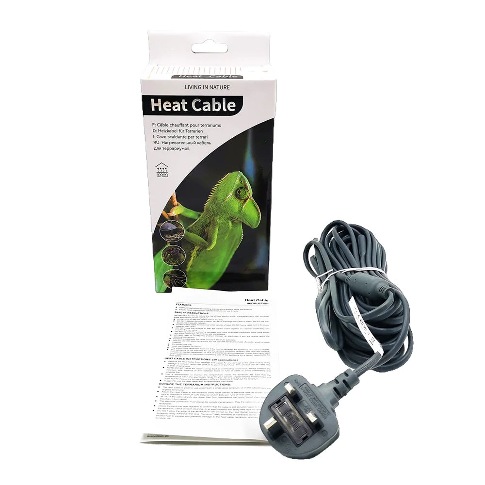 Reptile Heating Cable, 4–9 m Options