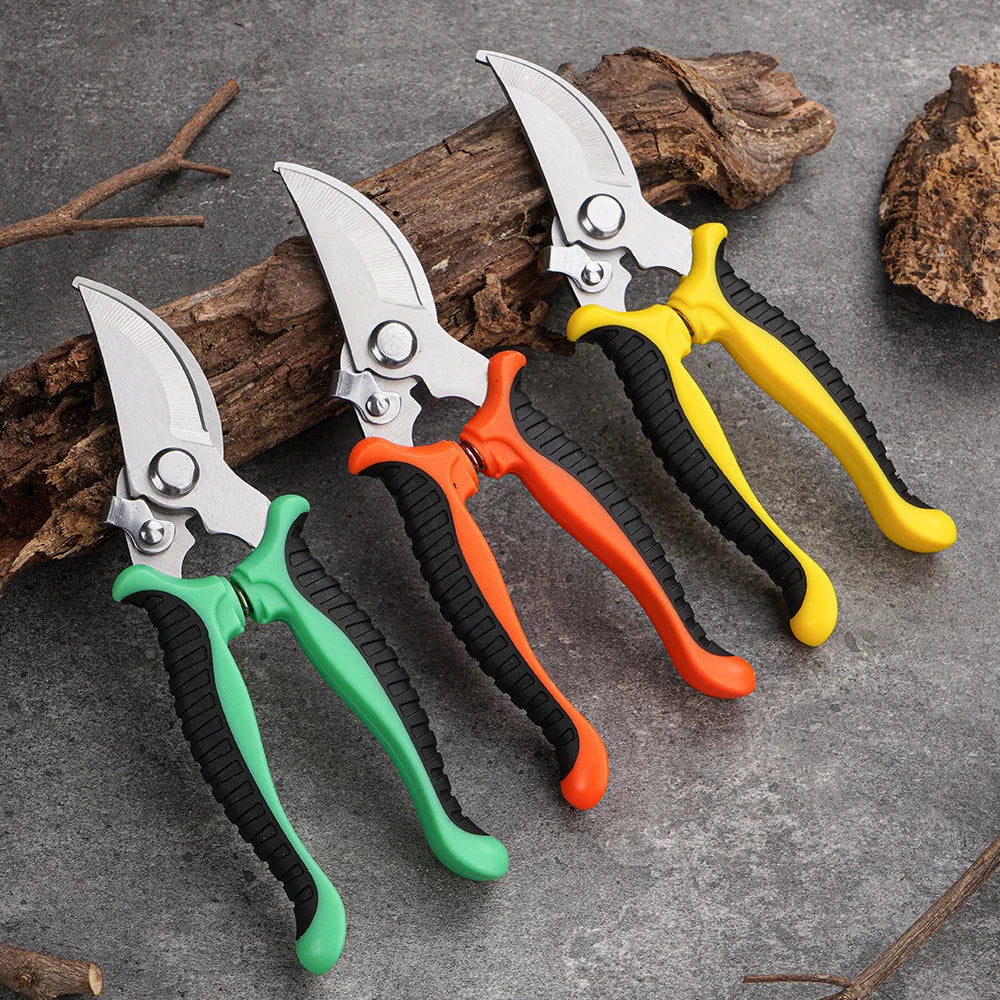 190mm Bypass Garden Pruner, Colour Options