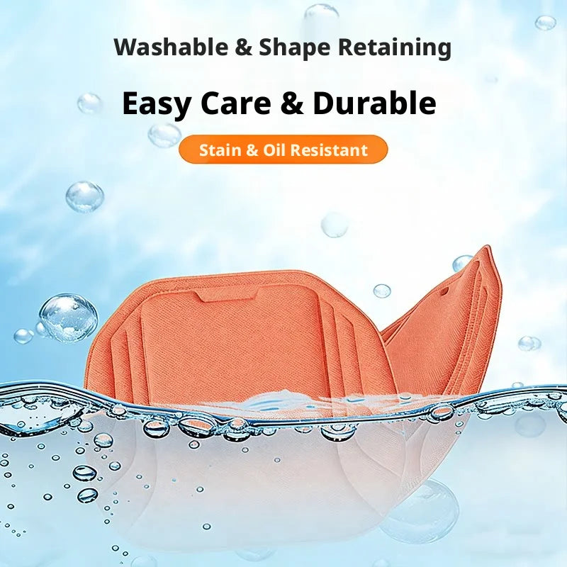 Breathable Car Seat Cushion with Latex Support