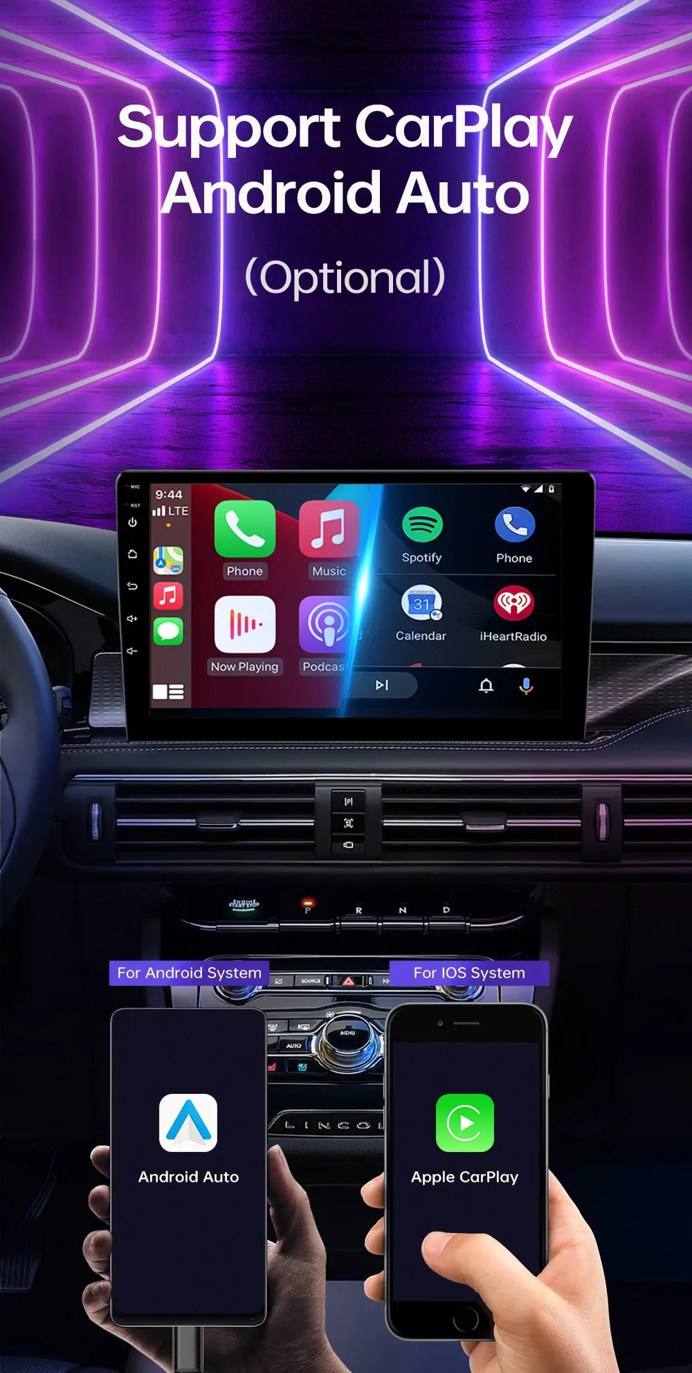 7/9/10 Zoll Universal Android 13 Autoradio 32G/64G Autoradio Android 2 Din Car Radio GPS BT Zentrale Multimedia Intelligente Fahrzeugssysteme