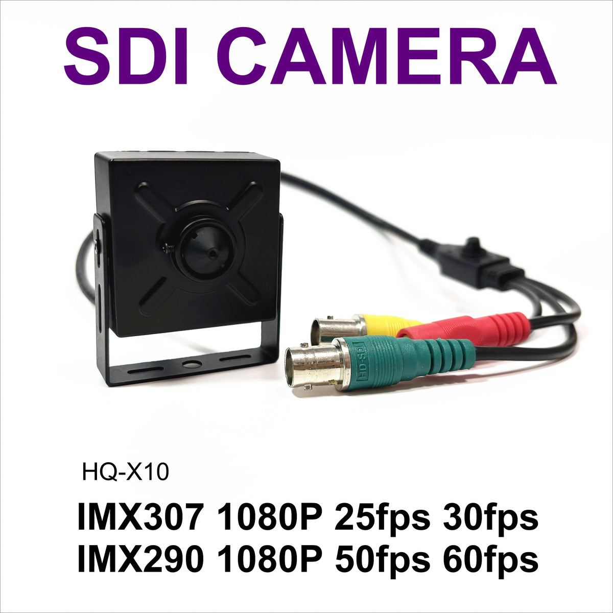 Mini Broadcast Camera HD-SDI 1080p60 2MP Surveillance Kit