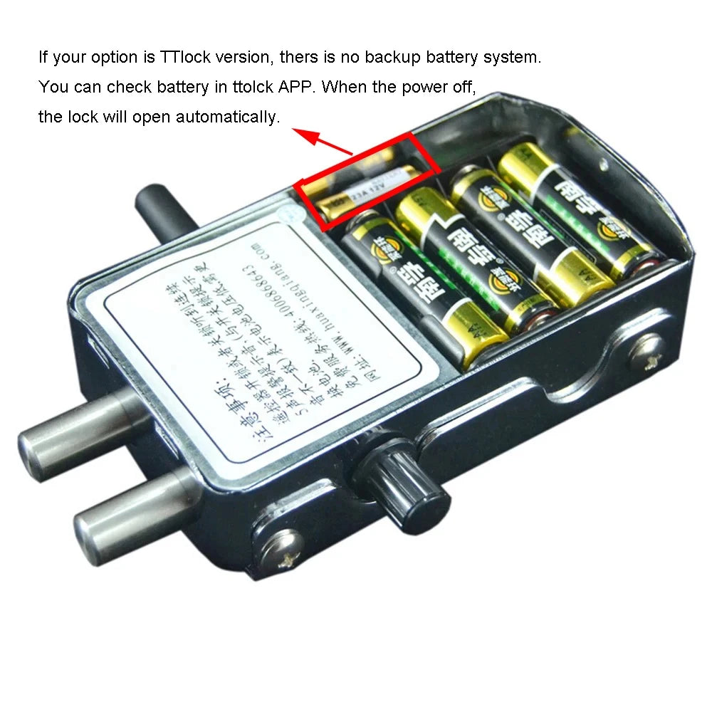 Tuya/TTlock Remote Control Door Lock Bluetooth Wireless Smart Lock Deadbolt Lock Electronic Keyless Invisible Lock