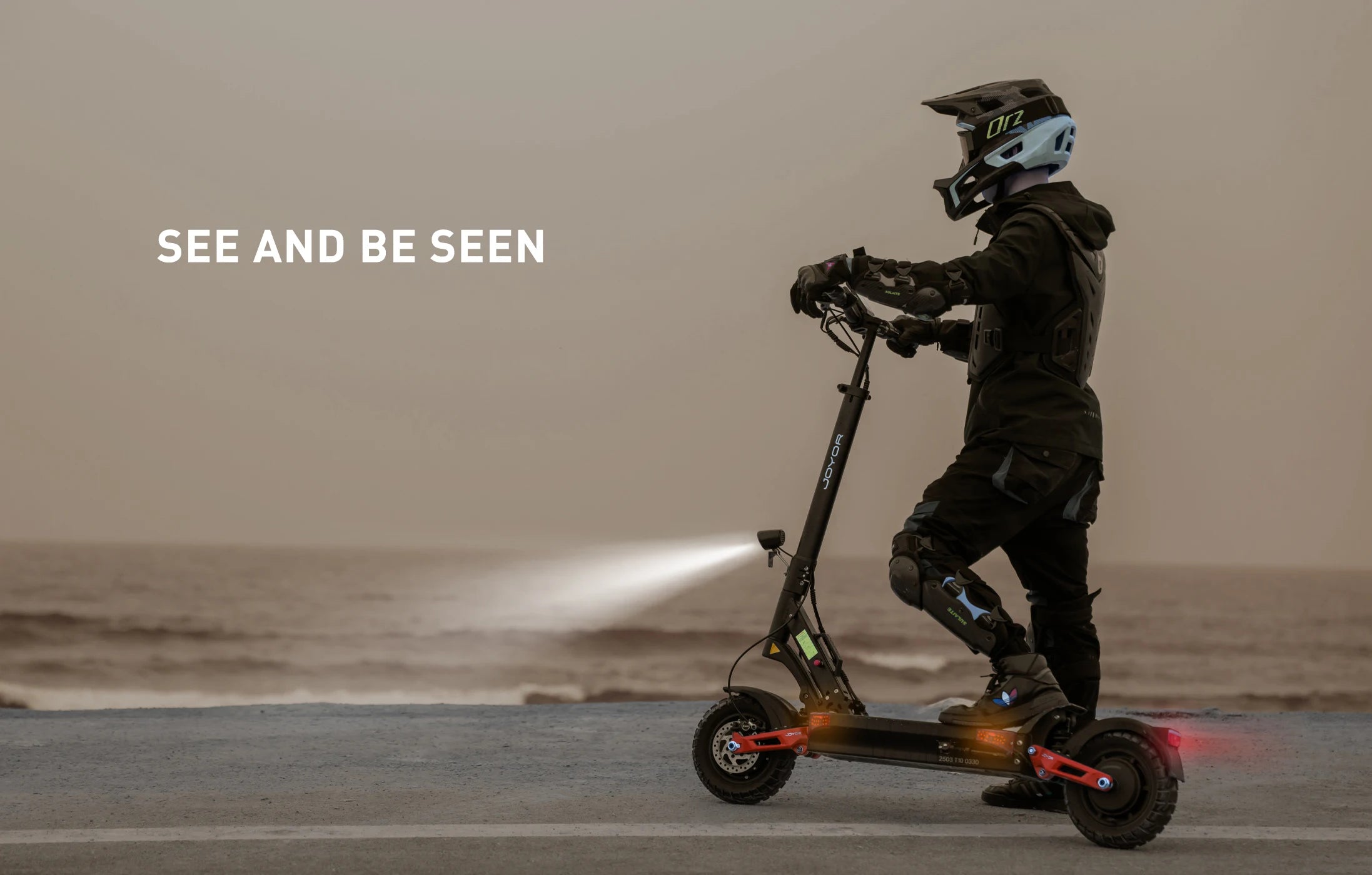 JOYOR T10 Adult Electric Scooter with Dual 1000W Motors