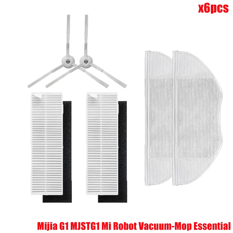 Kit piese aspirator Xiaomi Mijia G1 perii, filtru, cârpă pentru mop