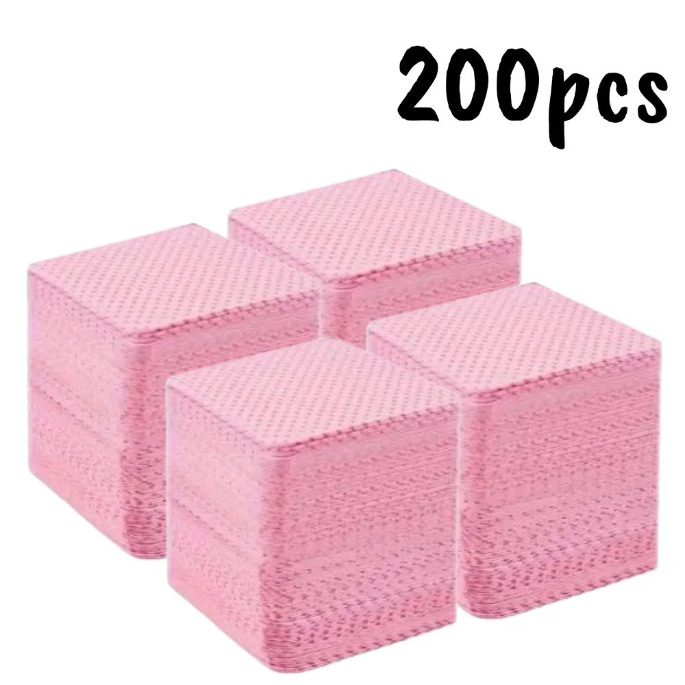 Lint-Free Nail Wipes Gel Cleansing Tissues
