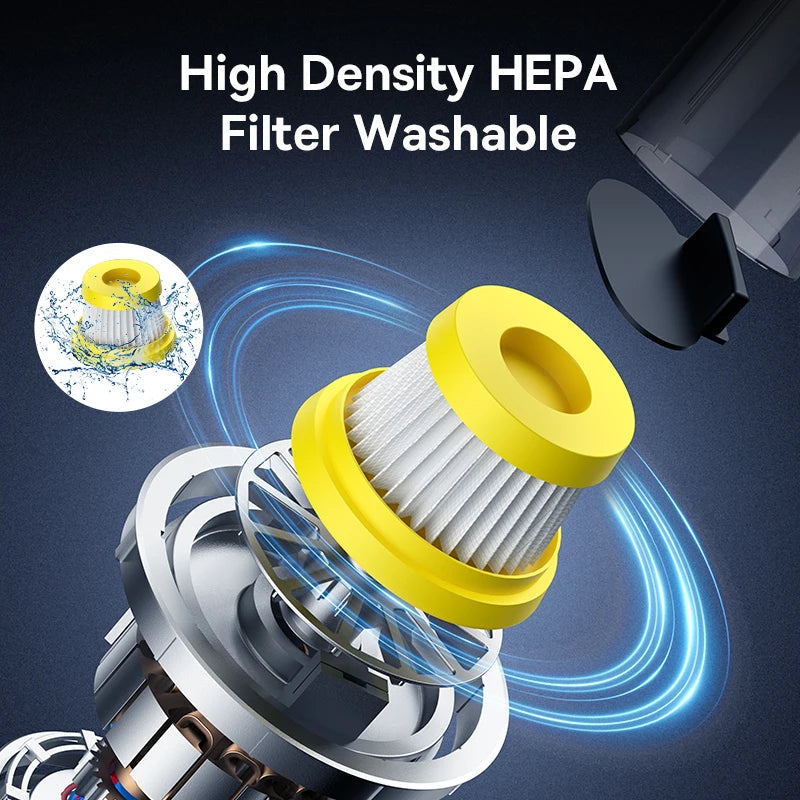 Baseus Car Vacuum Cleaner Wireless Air Dust Blower Gun for Car Powerful Portable Car Cleaning Appliance Cordless Vehicle Cleaner 