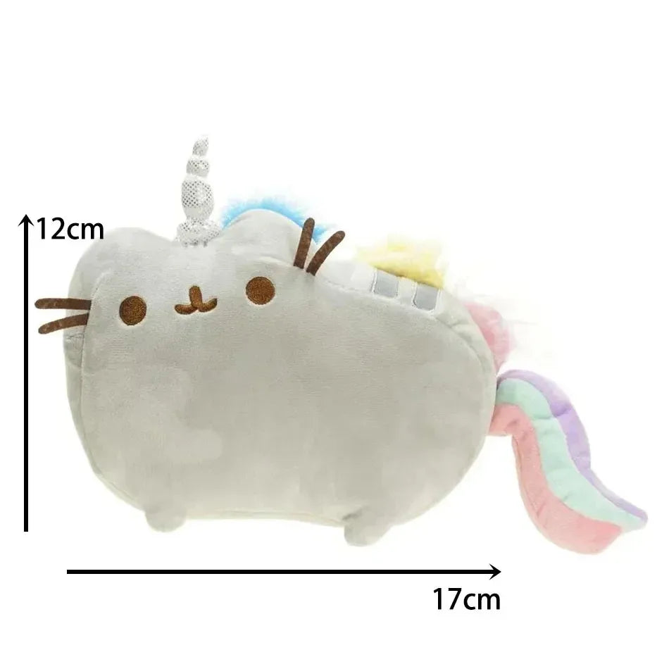 Muñeco decorativo de peluche con temática de gatos