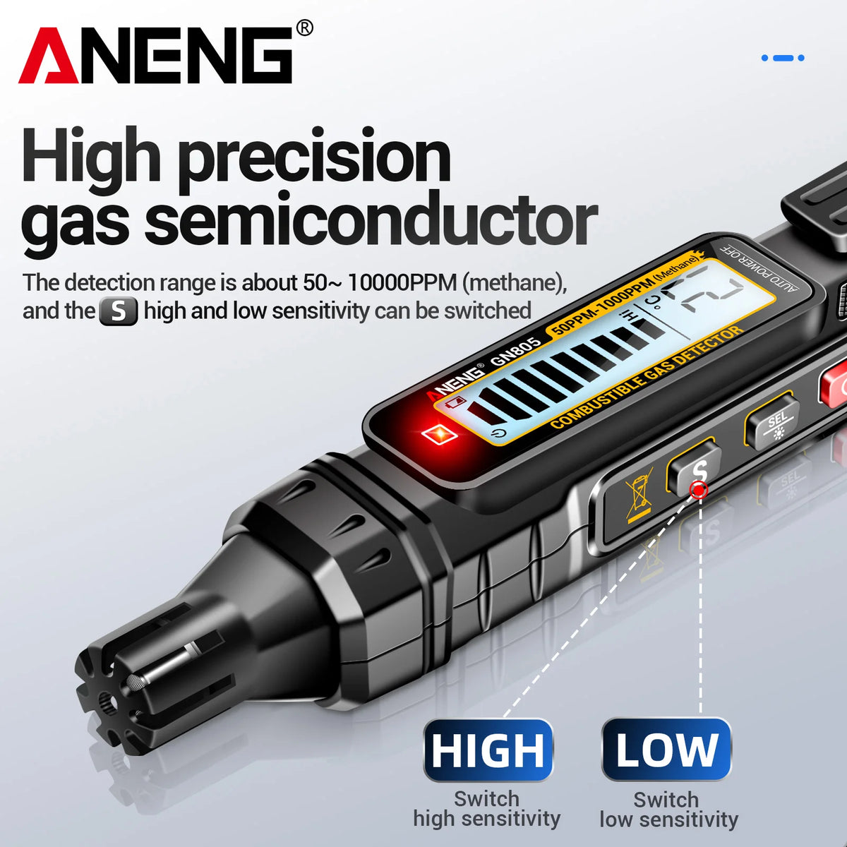 GN805 Portable Combustible Gas Detector
