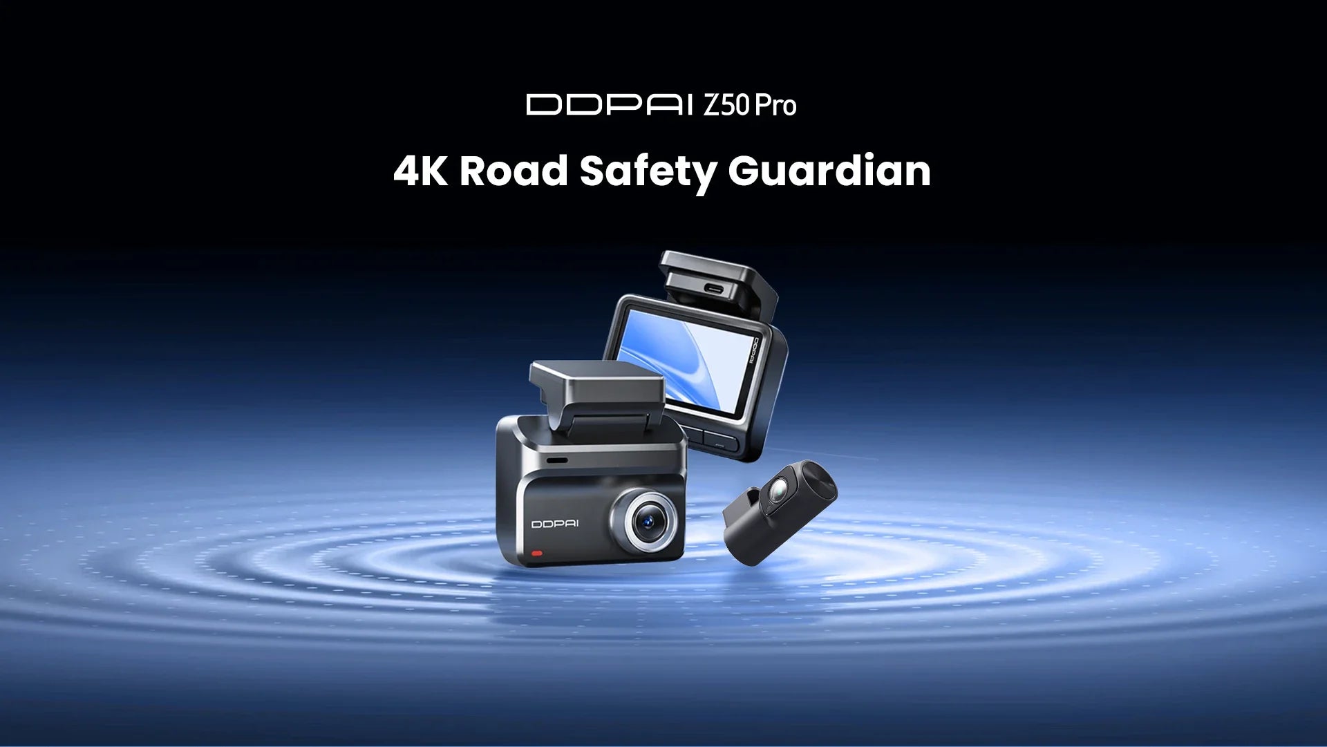 4K Dual-Channel Dash Cam with GPS, ADAS and Wi-Fi 6
