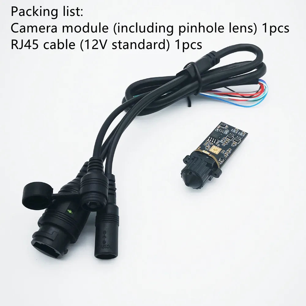 4MP Mini IP Bullet Camera Module for Underwater & Industrial Inspection