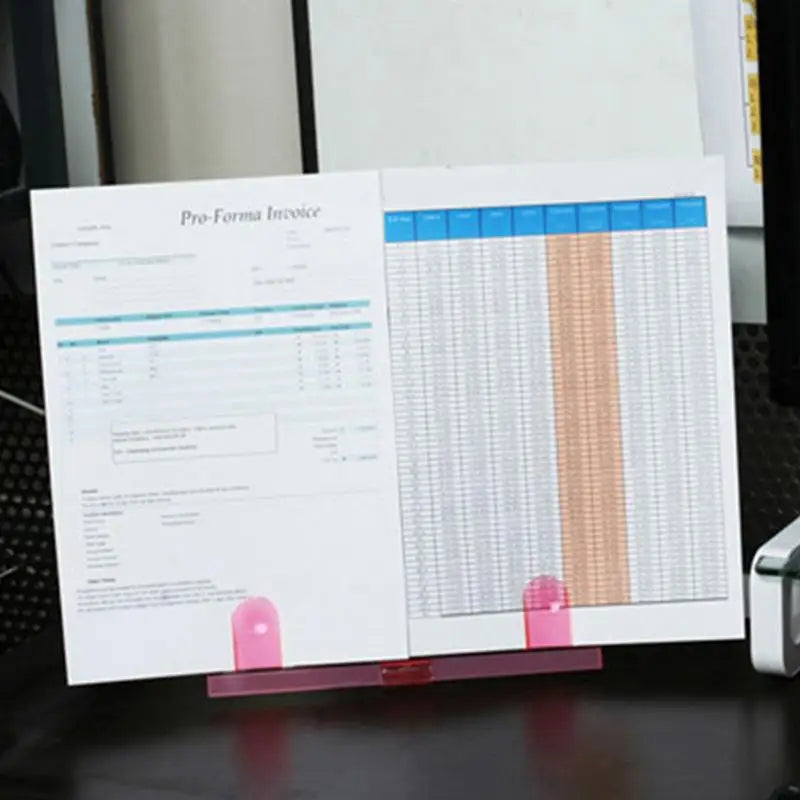 Držač za dokumente i ljepljive papiriće za monitor