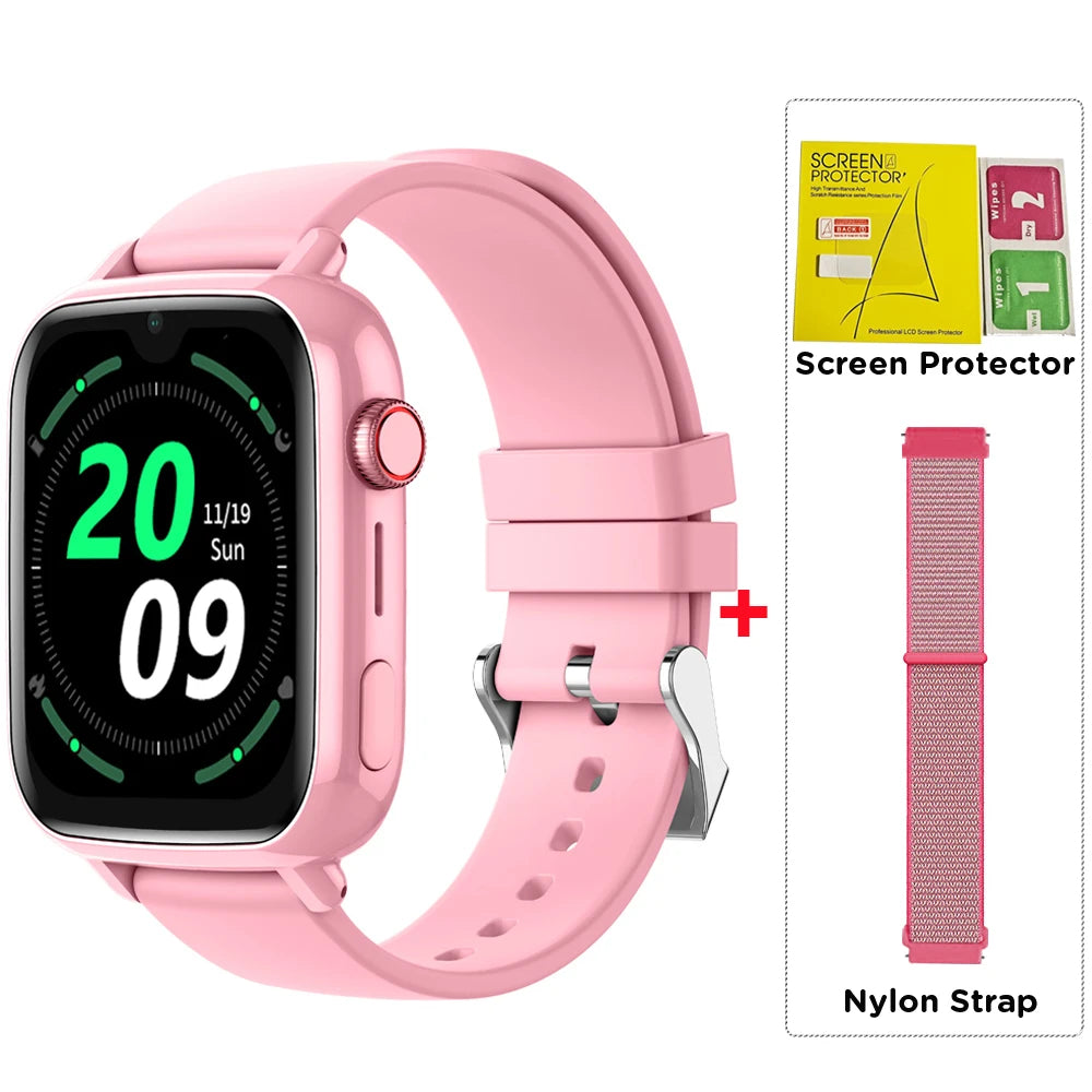 4G Kids GPS Smart Watch with Video Call, SOS, Camera, WiFi and App Download
