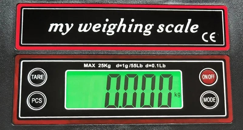Balance stable 25 kg/1 g scale portable électronique spécialisée pour les colis express Portée kilogramme gramme alimentaire G、oz、Lb、ml、g/ml P