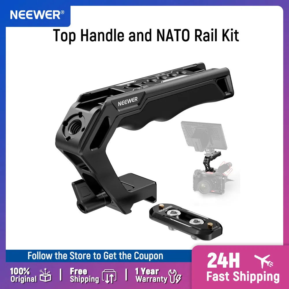 Rotating NATO Camera Rig Handle - Bundle Options
