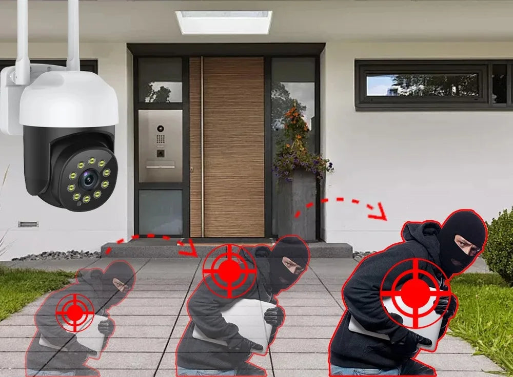 5MP WiFi PTZ Security Camera