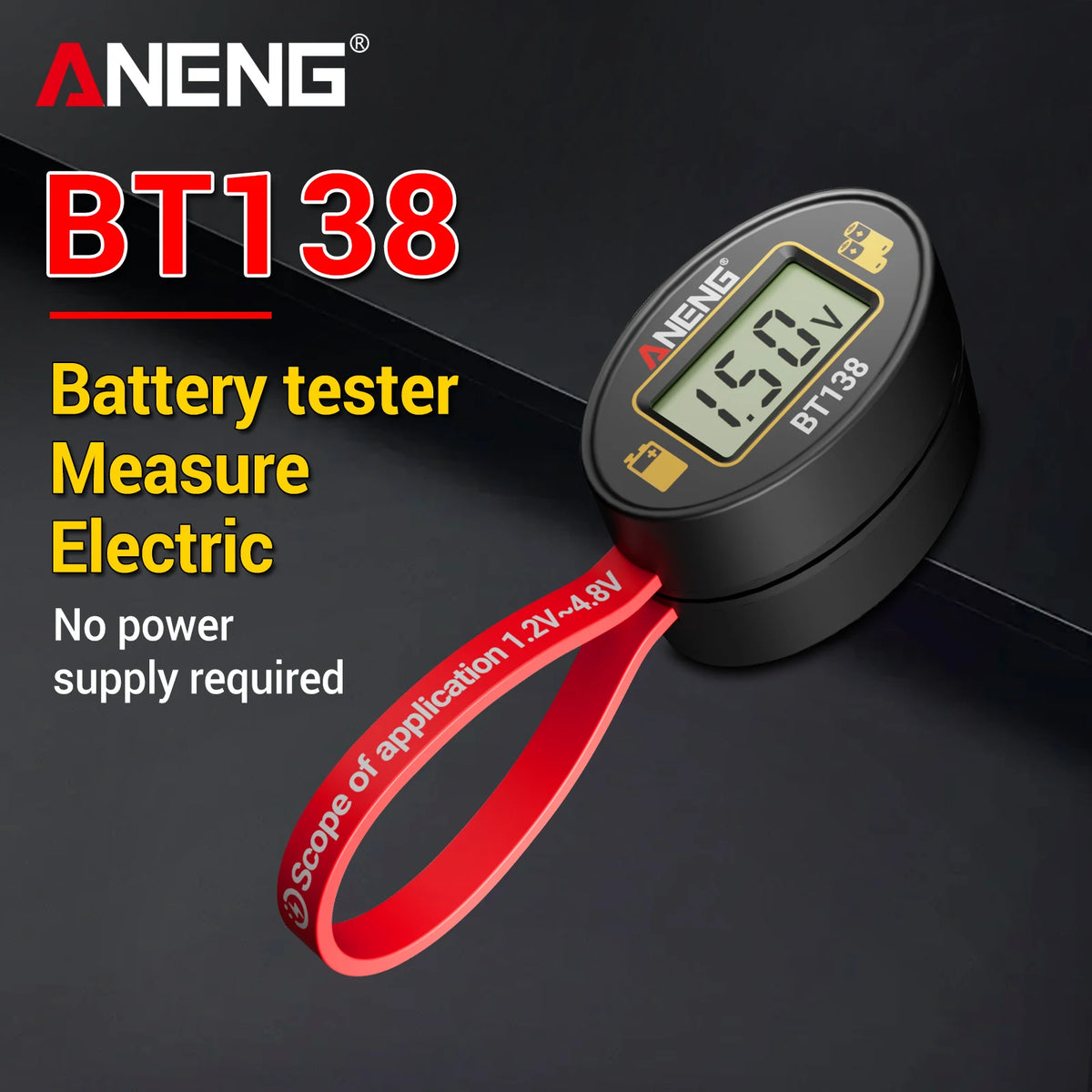 RT01 Relay Tester or BT138 Battery Tester, Kit Options