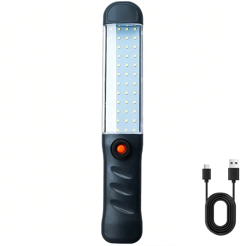 Rechargeable Work Light with Magnetic Base and Hook