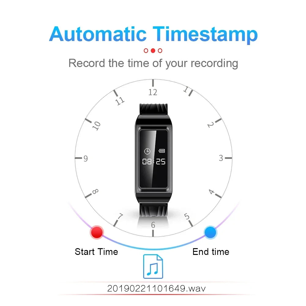 Mini Camera Watch Voice Video Recorder 1080P HD DV Professional Digital Bracelet Dictaphone Sound Small Micro For Home Secure Spy-shop.com