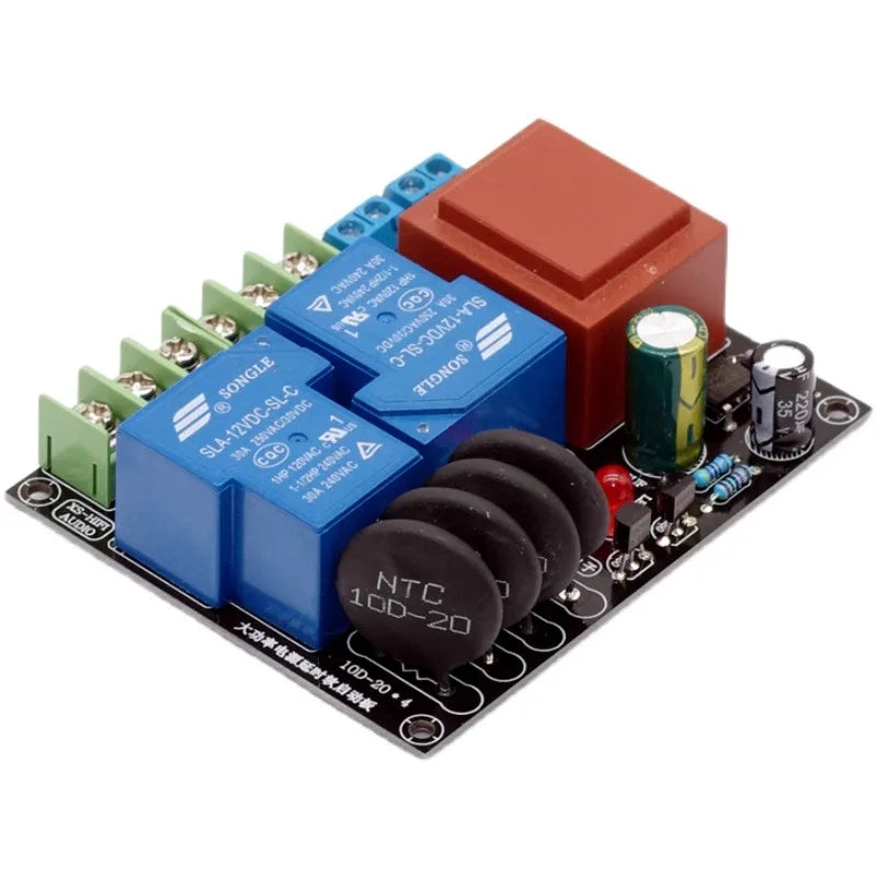 220V Amplifier Soft-Start Delay Board