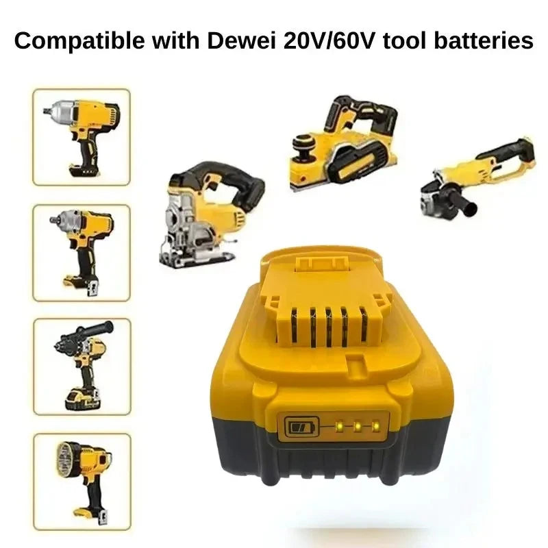 Bateria de Substituição para Ferramenta Elétrica Li-Ion 20V 12.0Ah