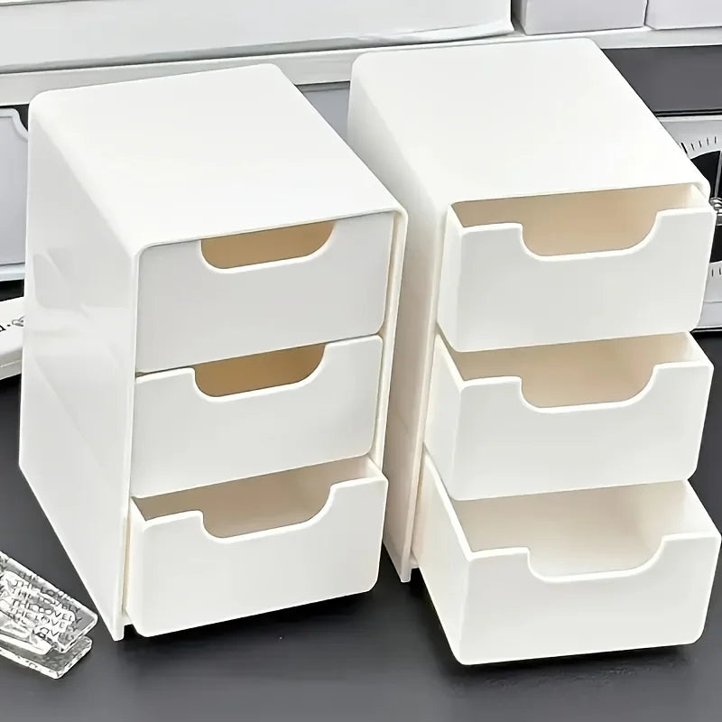 Chic 3-Tier Desk Organizer for Office, Jewelry & Cosmetics 🗂️ 