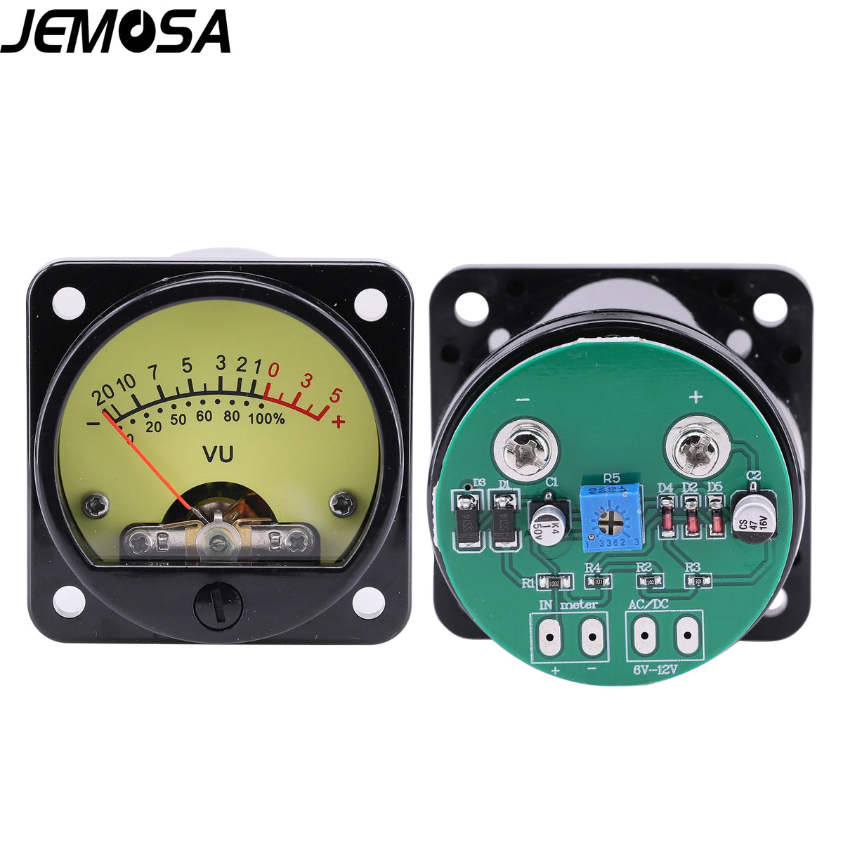 45mm Analogue VU Meter and Driver Board Kit