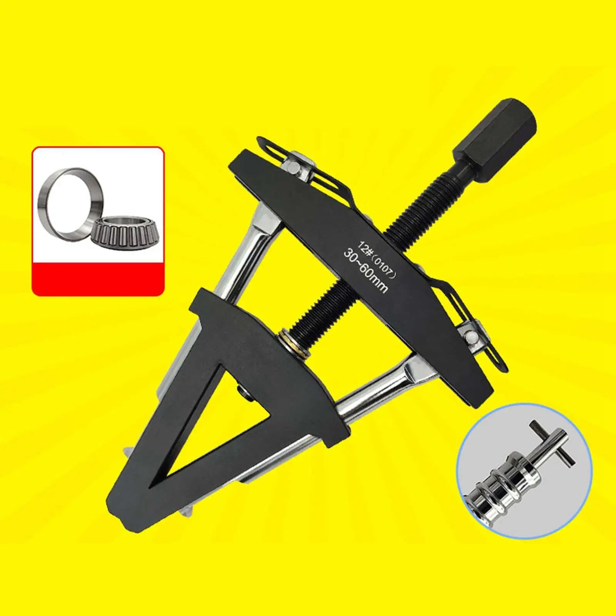 Extractor/Extractor de rodamiento de dirección ajustable