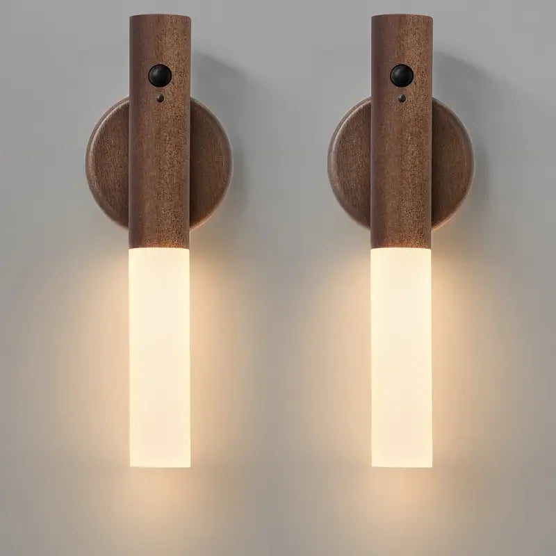Rechargeable Magnetic Motion-Sensor Wall Light