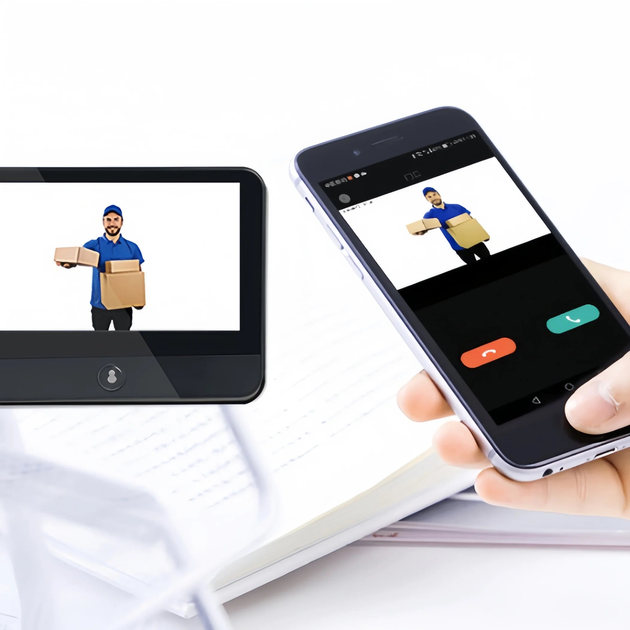 WiFi Video Deurbel HD Nachtzicht Slimme Beveiligingscamera