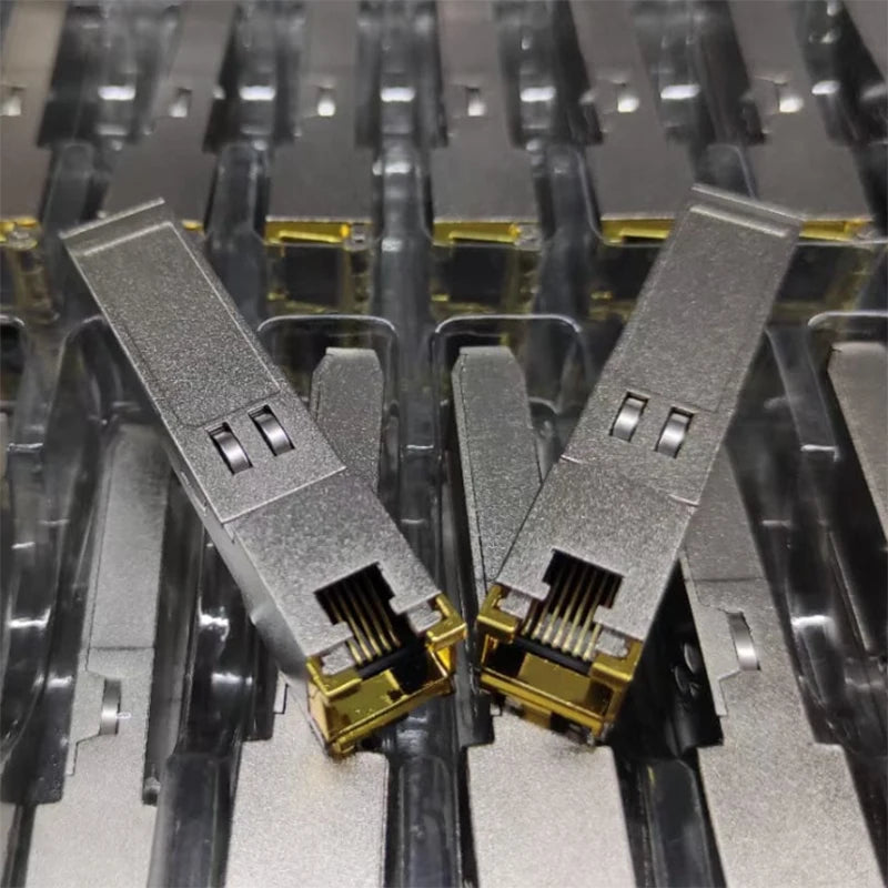 2.5GBASE-T SFP RJ45 Copper Transceiver, 100 m Reach