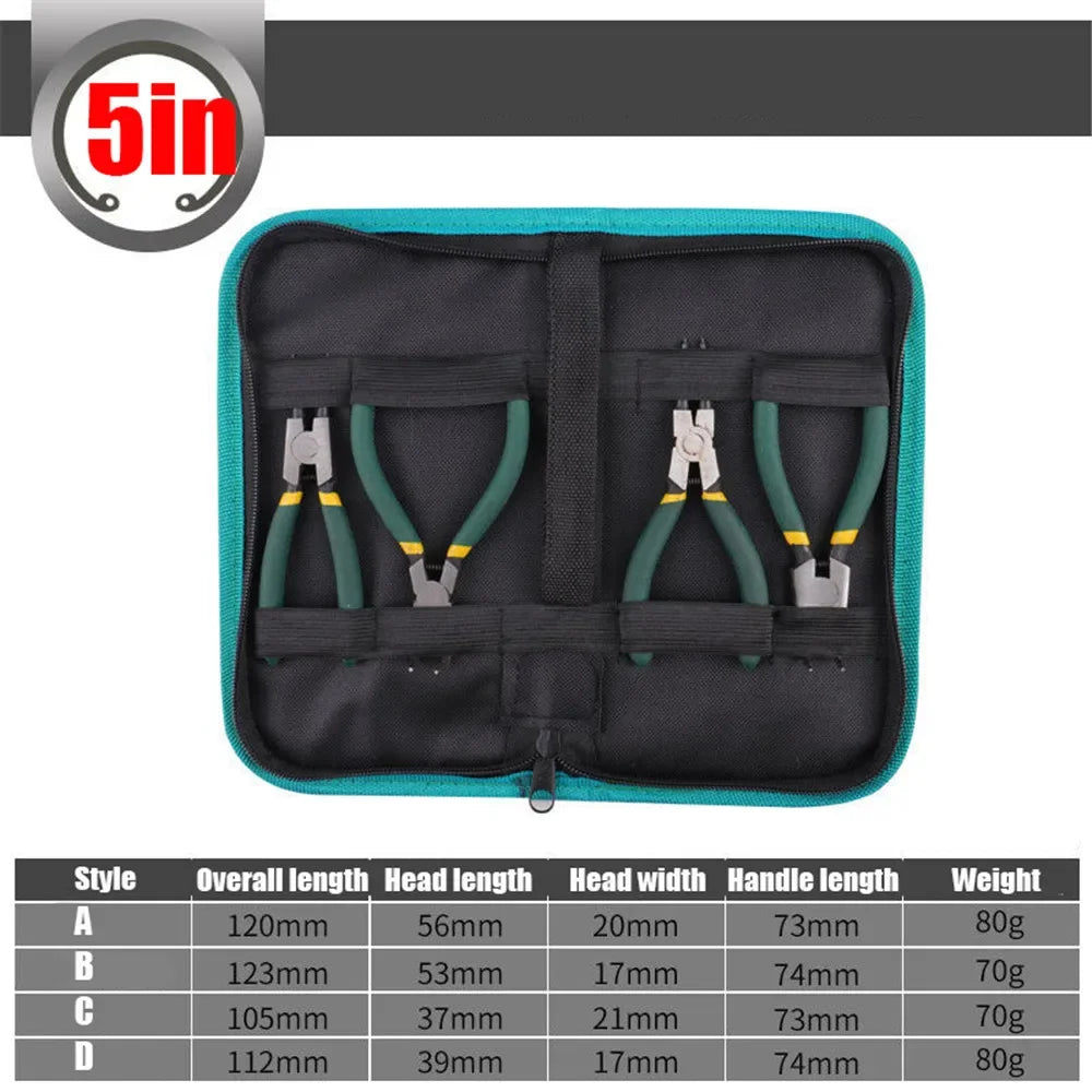 Circlip Pliers Set with Storage Bag