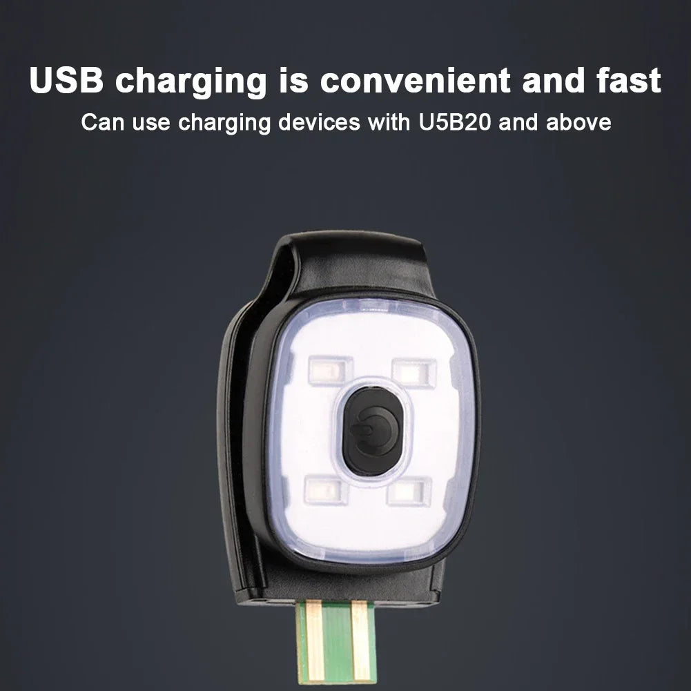 USB Rechargeable Clip-On LED Light