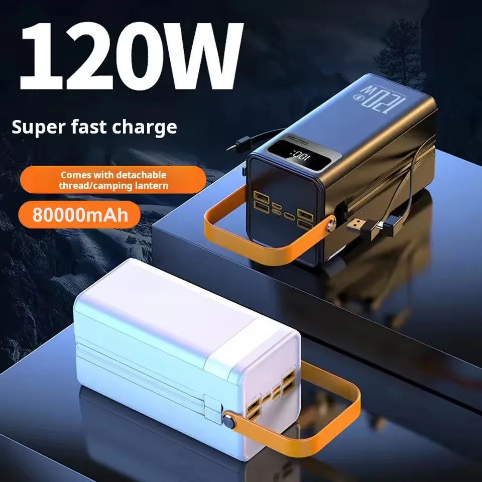 High-Capacity USB Power Bank - Size Options