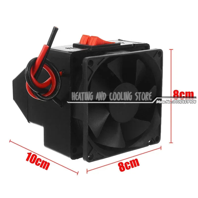 12V/24V Car Heater 300W Portable Demister Fan