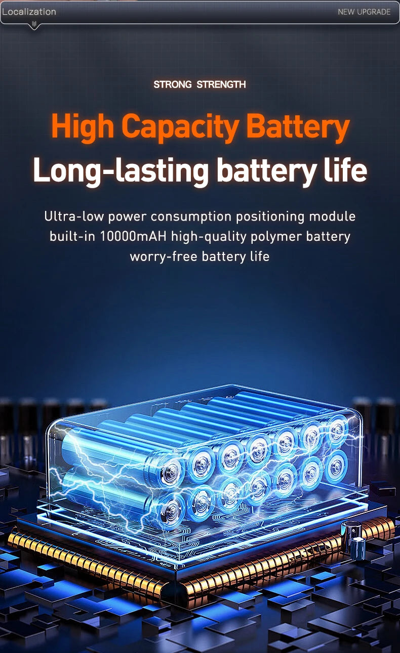 4G GPS Car Locator 20000mAh/10000mAh/6000mAh GPS Car Tracker Vibration Anti-Theft Geo-fence Alarm with Free APP
