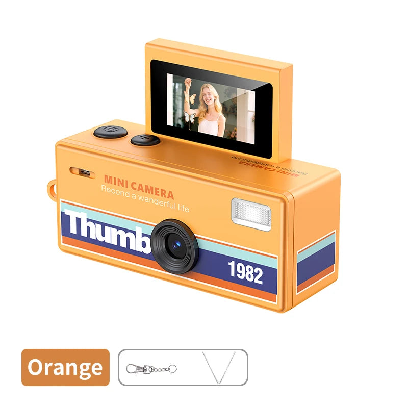 Digital Mini Camera with 180° Flip Screen