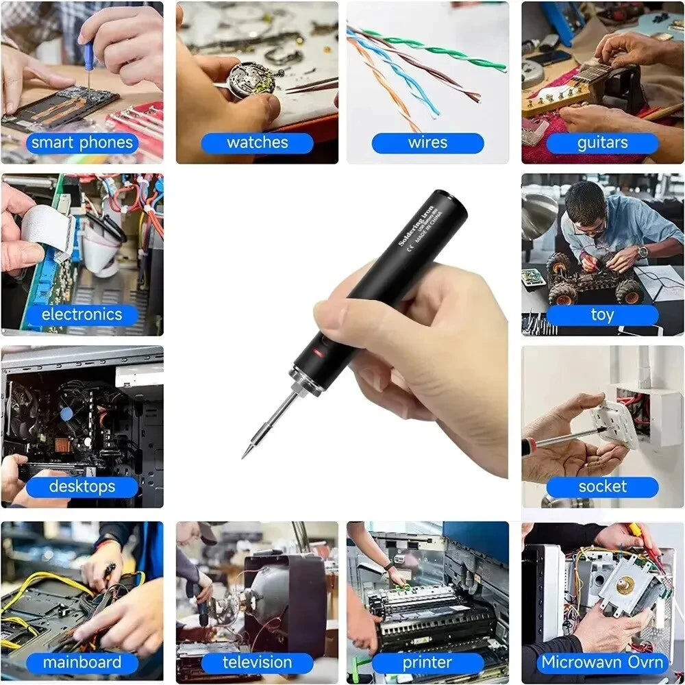 5V USB-C Mini Soldering Iron Set