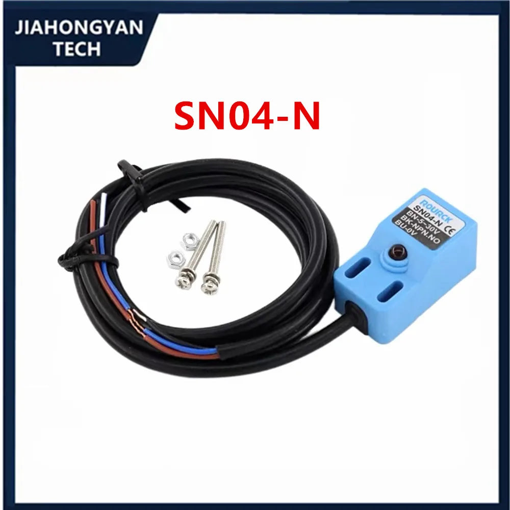 Sensor de metal SN04-N, interruptor de proximidad de tres cables NPN normalmente abierto, sensor de límite de CC de 5 V-30 V, 4 mm