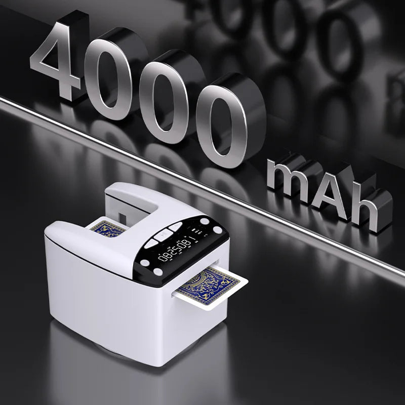 Rechargeable Automatic Playing-Card Dealer