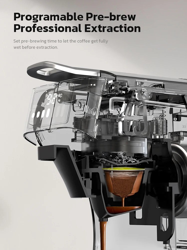 HiBREW 6‑in‑1 Capsule Coffee Machine for Hot & Cold Espresso