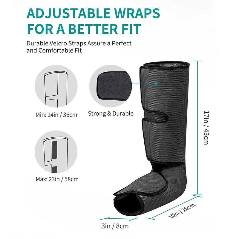 Nekteck Hava Basınçlı Bacak Masaj Aleti - Baldır ve Ayak Rahatlatıcı