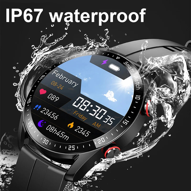 2025 New Outdoor Sports Smart Watch Men GT Series 1.53 inch AMOLED Screen Sports Watch ECG+PPG Health Smartwatch Man For Huawei 